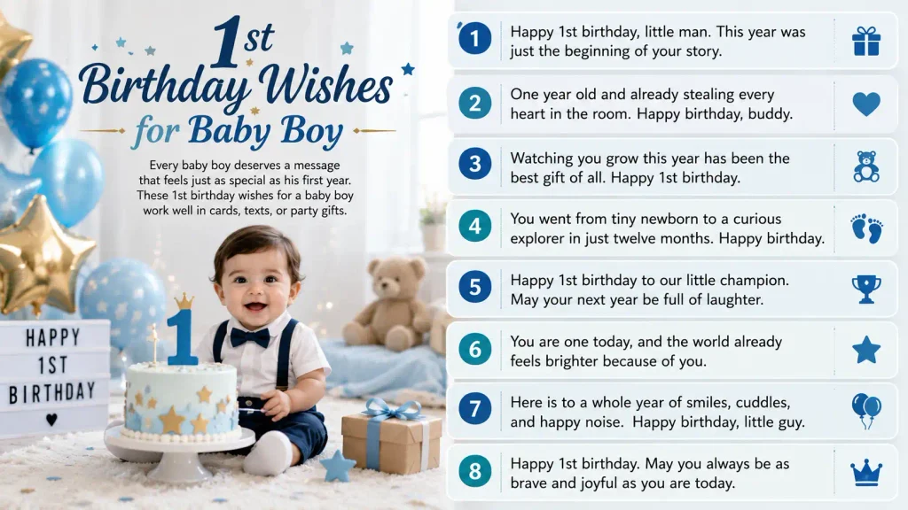 1st Birthday Wishes