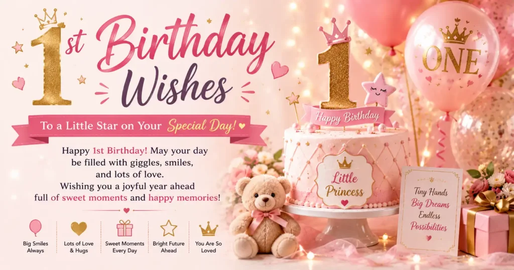 1st birthday wishes