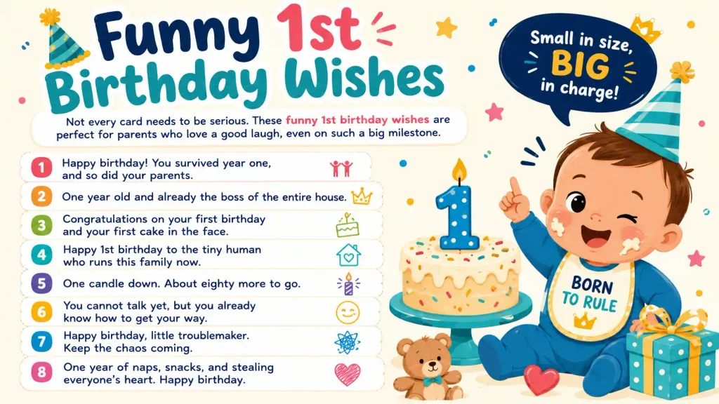 1st Birthday Wishes