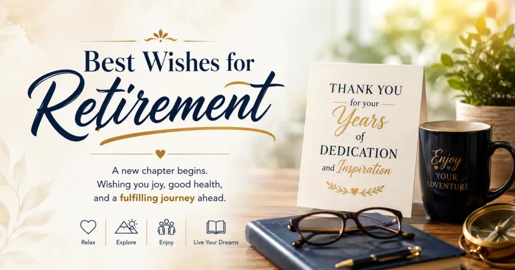 best wishes for retirement