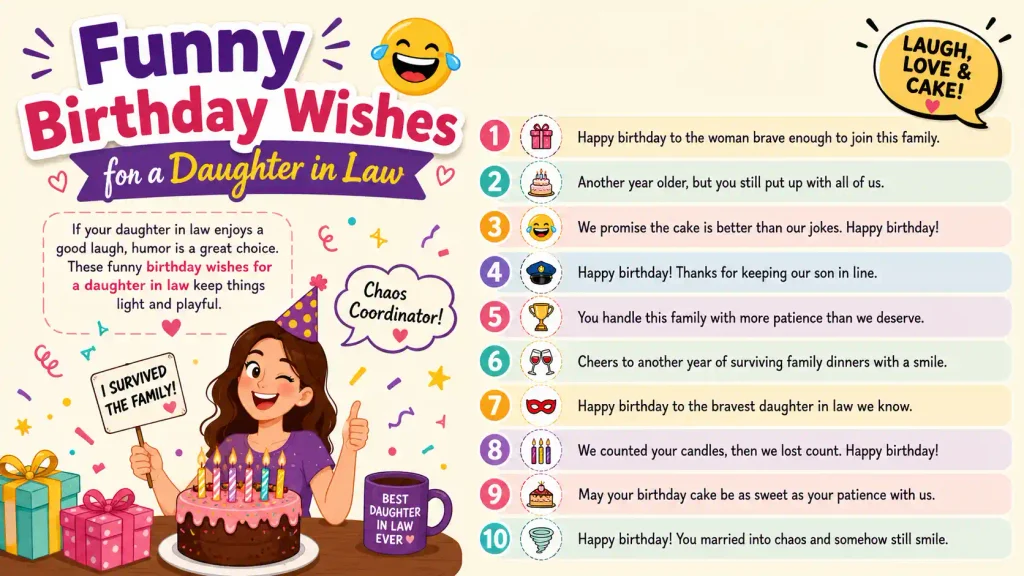 Birthday Wishes for a Daughter in Law