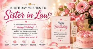 birthday wishes to sister in law