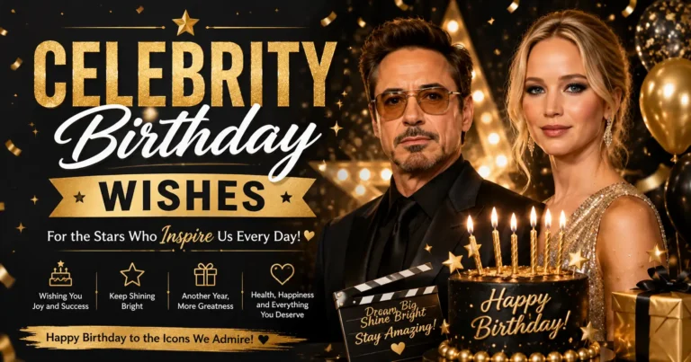 celebrity birthday wishes