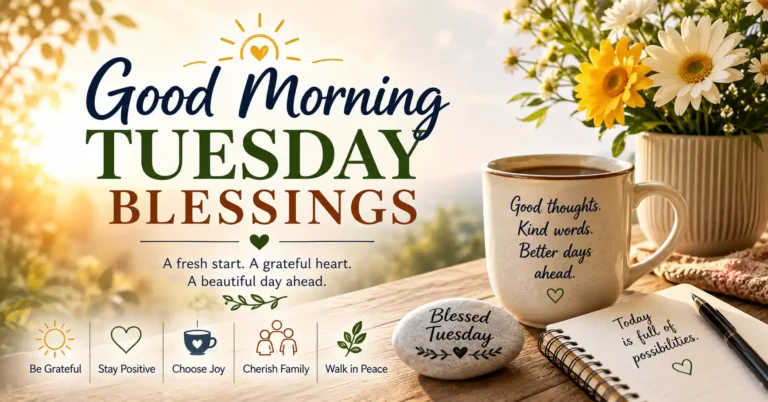 Good Morning Tuesday Blessings