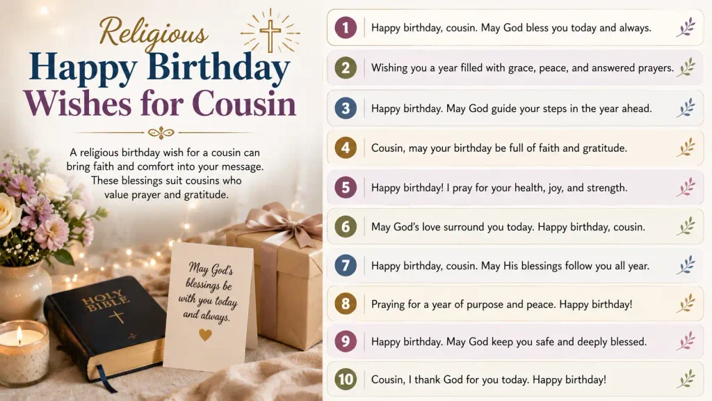 Happy Birthday Wishes for Cousin