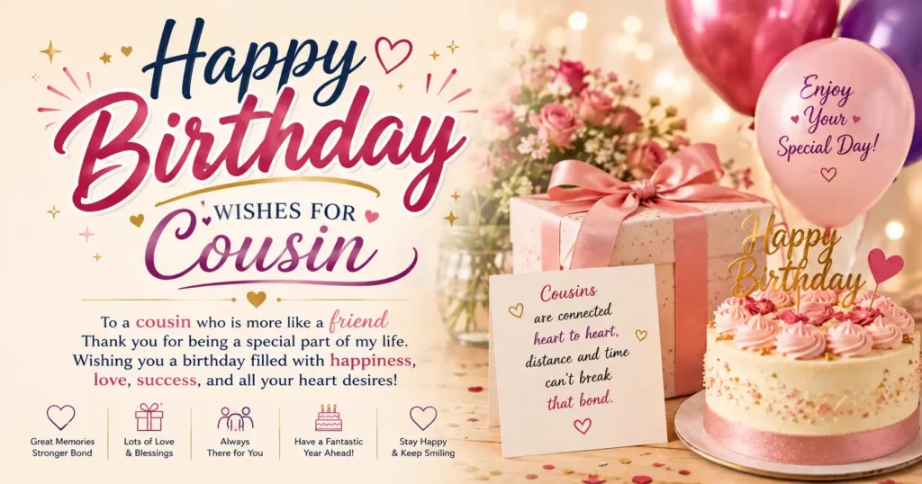 happy birthday wishes for cousin