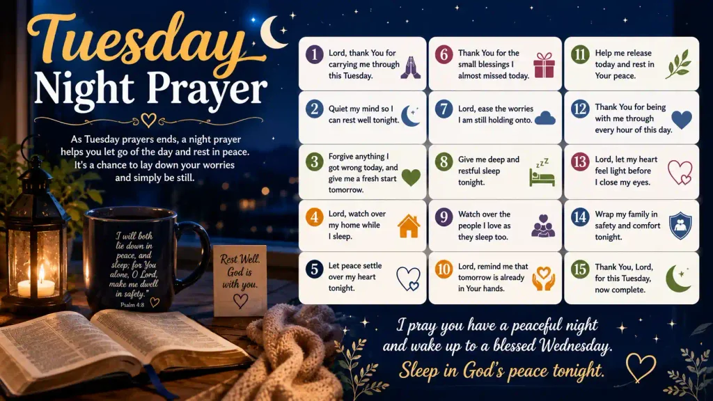 Tuesday Prayers