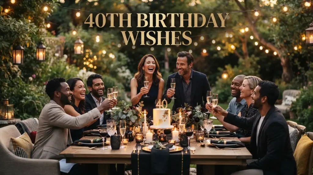 40th Birthday Wishes