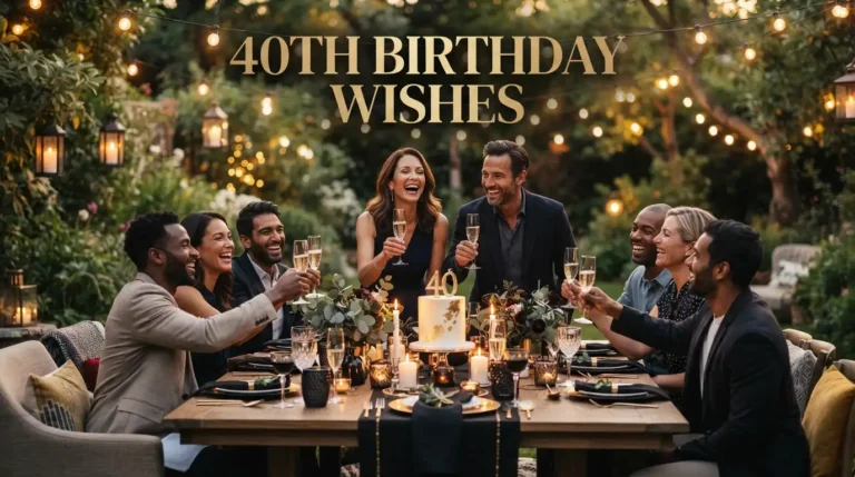 40th Birthday Wishes