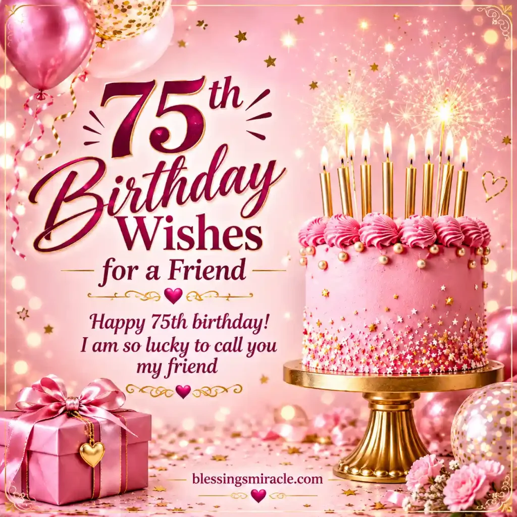 75th Birthday Wishes