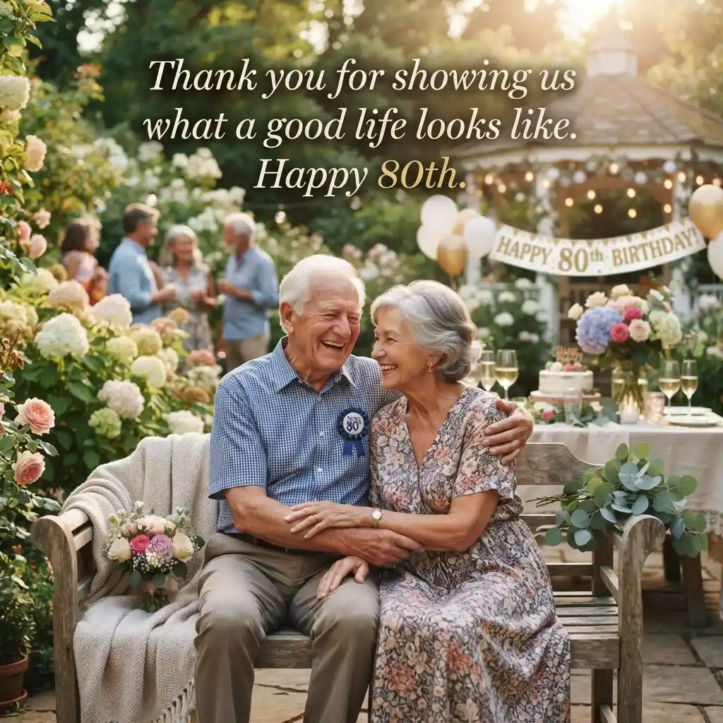 80th Birthday Wishes
