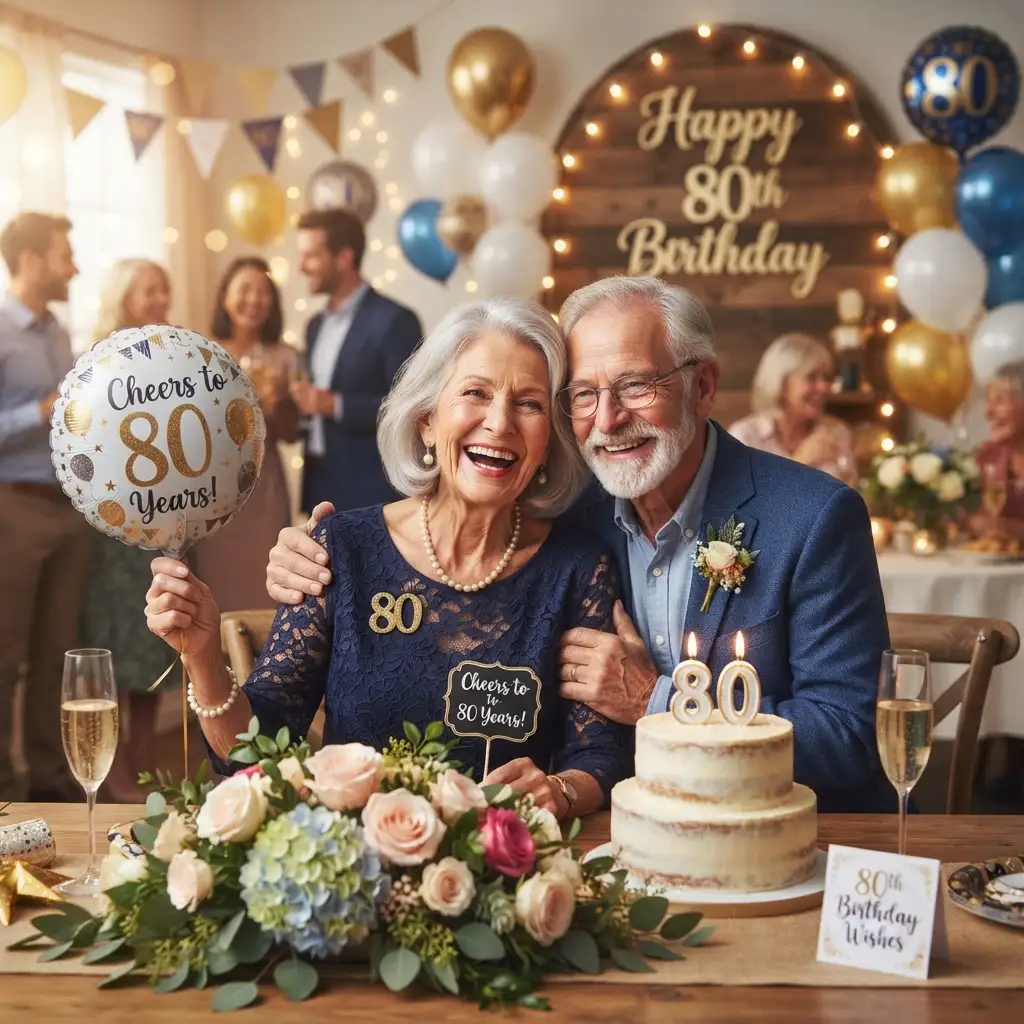 80th Birthday Wishes