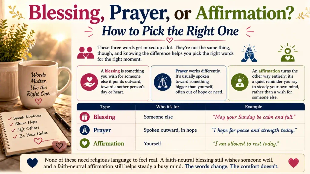 Faith Neutral Sunday Blessings
