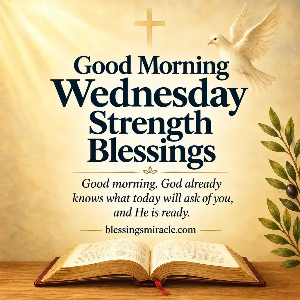 Bible Verse Strength Wednesday Blessings