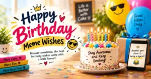 Happy Birthday Meme Wishes