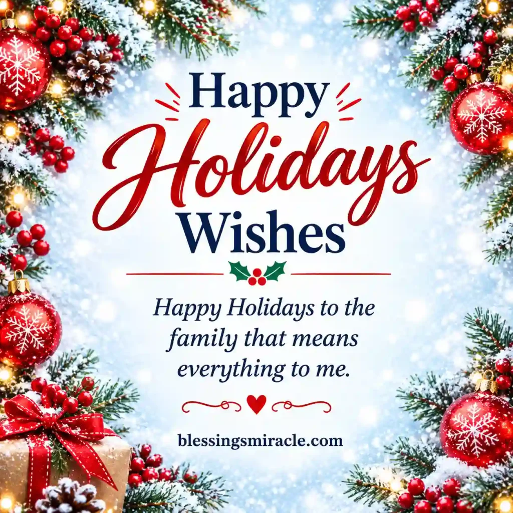Happy Holiday Wishes