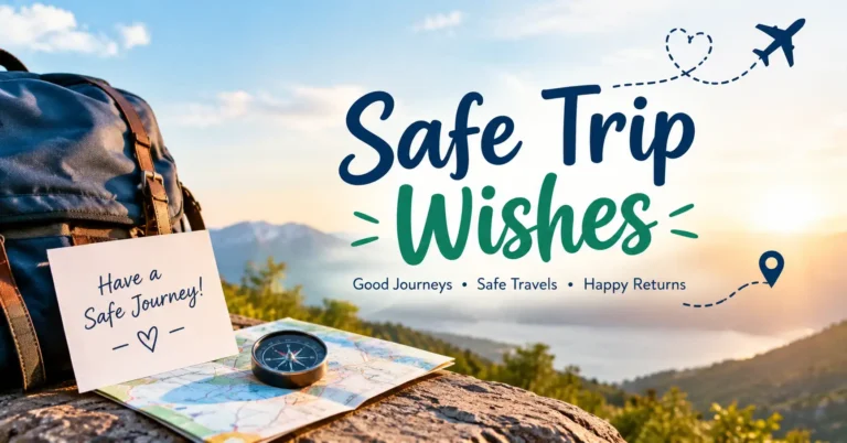 Safe Trip Wishes
