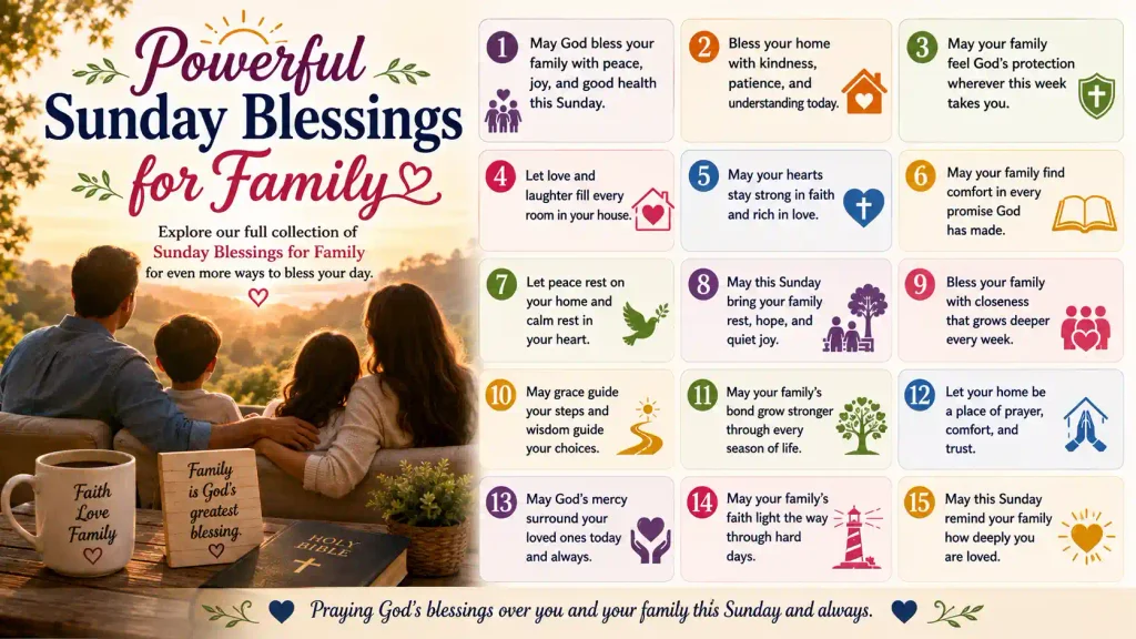 Sunday Blessings for Family