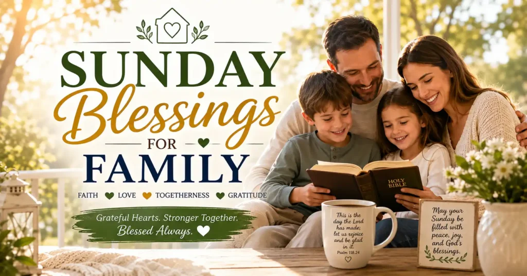 Sunday Blessings for Family