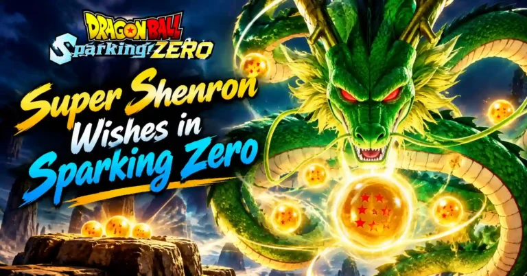 Super Shenron Wishes in Sparking Zero