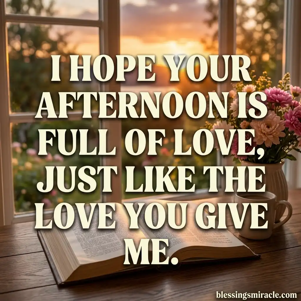 Wednesday Afternoon Blessings