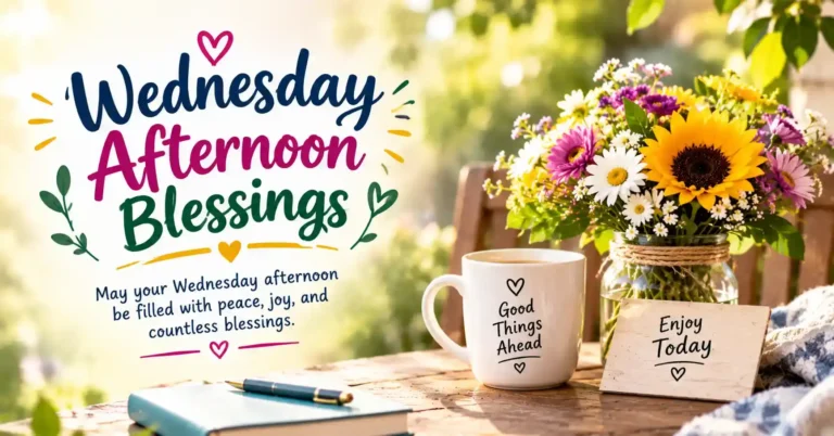 Wednesday Afternoon Blessings